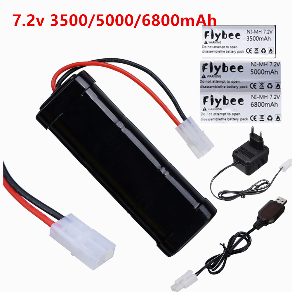 Rc Hobby Tank - Новый аккумулятор 7.2V 5000/6800mAh NiMH для