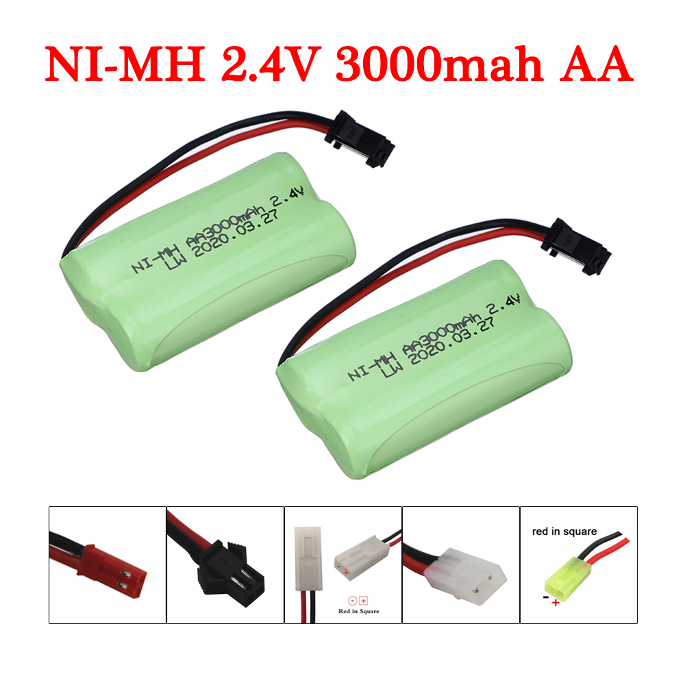 Rc Hobby Tank - Аккумулятор NIMH AA 2,4 в 3000
