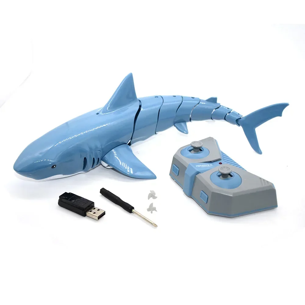 Rc Hobby Grade Boat - Радиоуправляемая игрушка-акула, электрическая имитация рыбы с