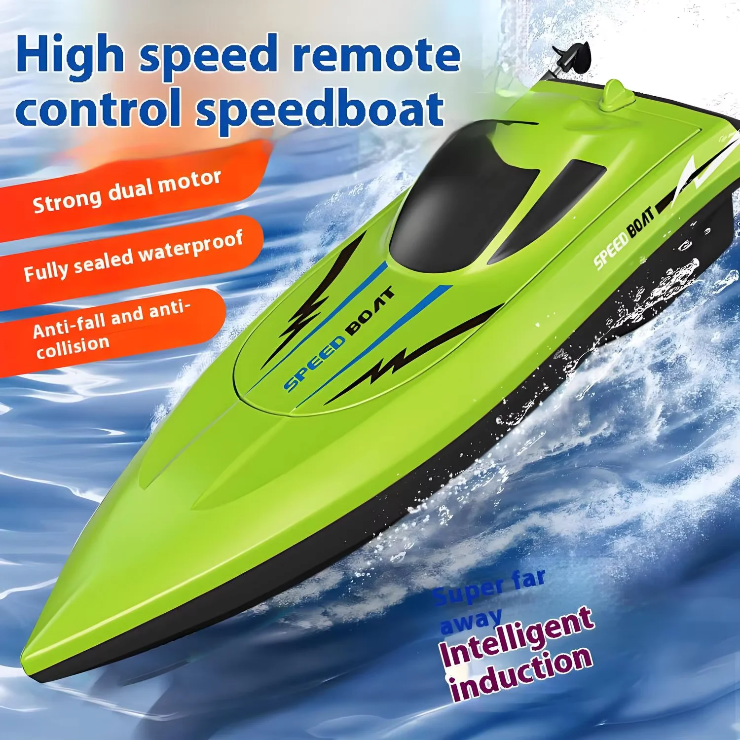 Rc Hobby Grade Boat - Детская водонепроницаемая и сверхбыстрая лодка на
