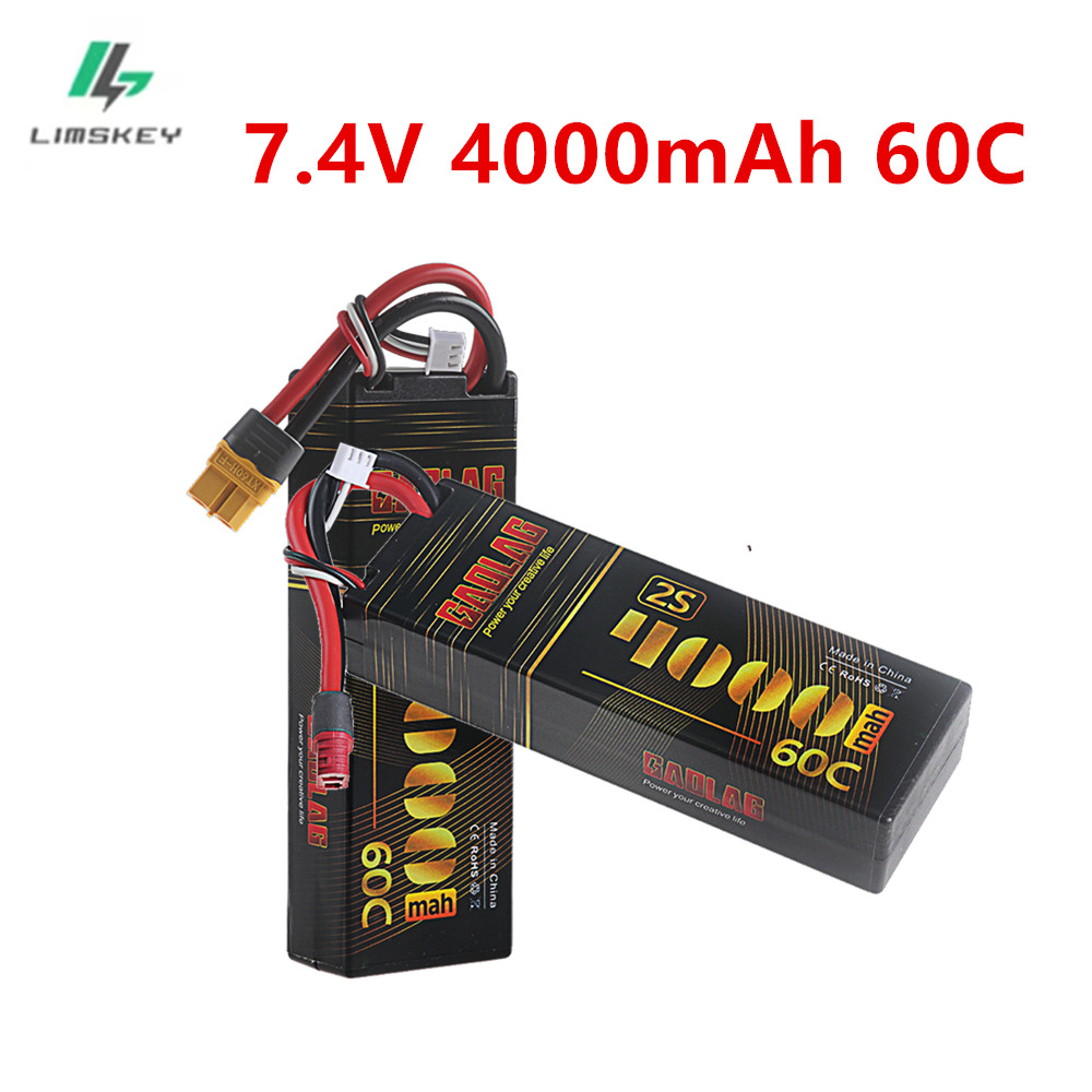 Rc Hobby Tank - Аккумулятор LiPo 2S 7.4В 4000мАч 60C