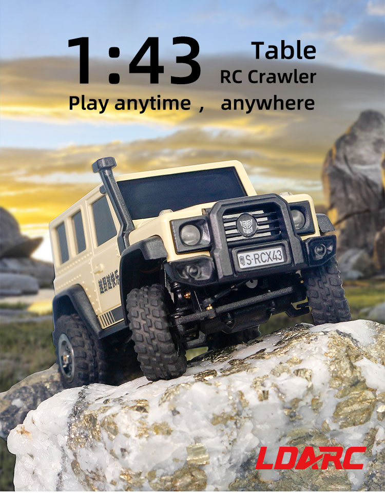 LDARC X43 1:43 Гусеничный ради – обзор и цена Rc Hobby World