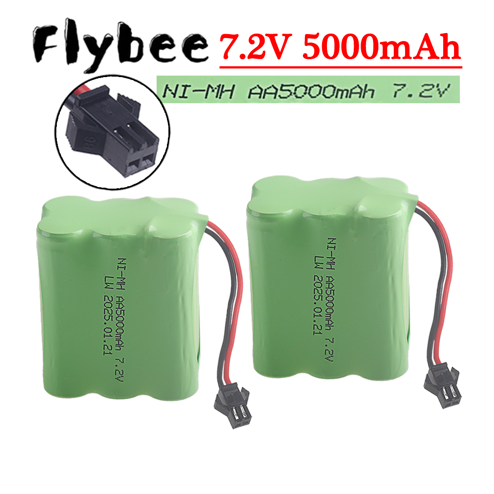 (SM-2P Plug) 7.2V 5000mah NiMH – обзор и цена Rc Hobby Tank