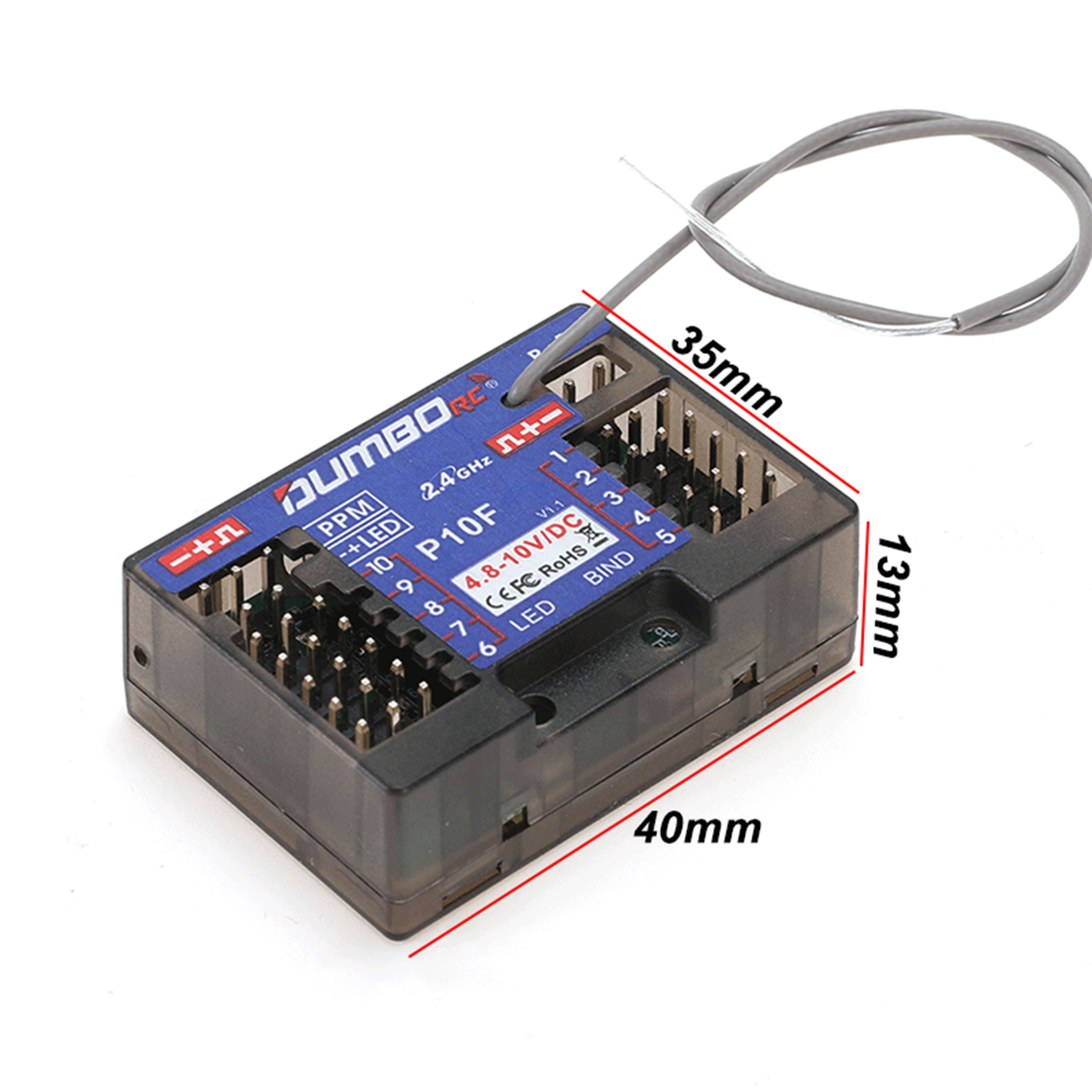 DUMBORC P10F P10FG 10CH 2,4 ГГ – обзор и цена Rc Hobby Shops